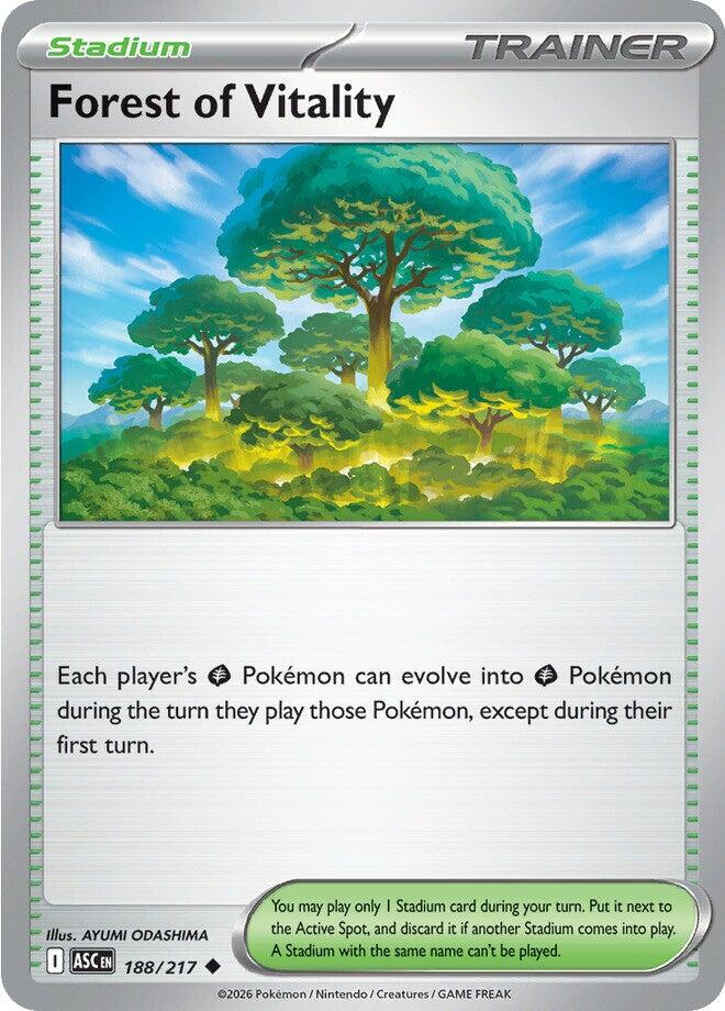 Forest of Vitality (188/217) [Mega Evolution: Ascended Heroes] | Pegasus Games WI