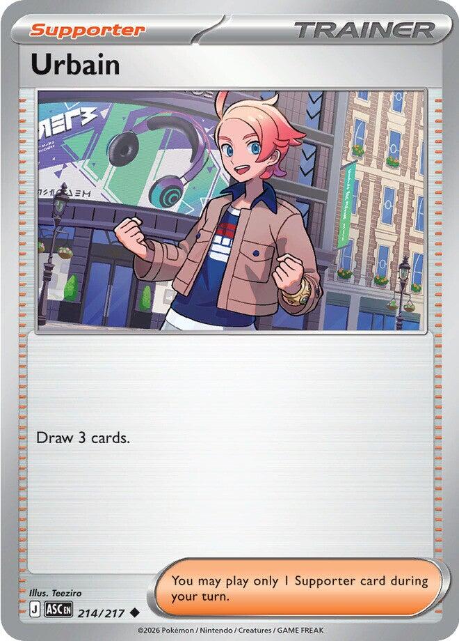 Urbain (214/217) [Mega Evolution: Ascended Heroes] | Pegasus Games WI