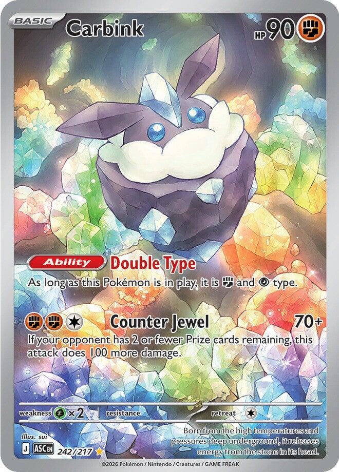 Carbink (242/217) [Mega Evolution: Ascended Heroes] | Pegasus Games WI