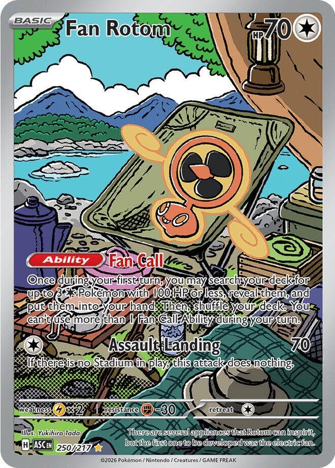 Fan Rotom (250/217) [Mega Evolution: Ascended Heroes] | Pegasus Games WI