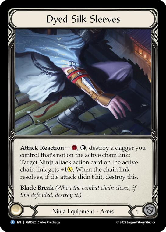 Dyed Silk Sleeves [PEN032] (Compendium of Rathe) | Pegasus Games WI