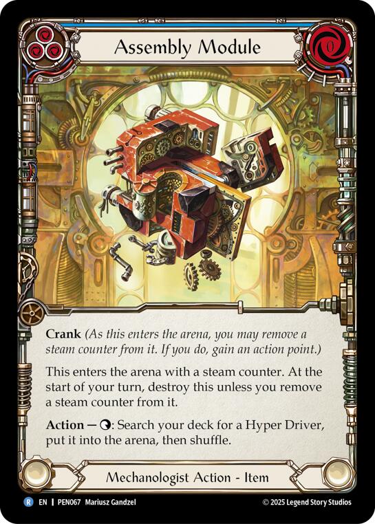 Assembly Module (Blue) (Regular) [PEN067] (Compendium of Rathe) | Pegasus Games WI