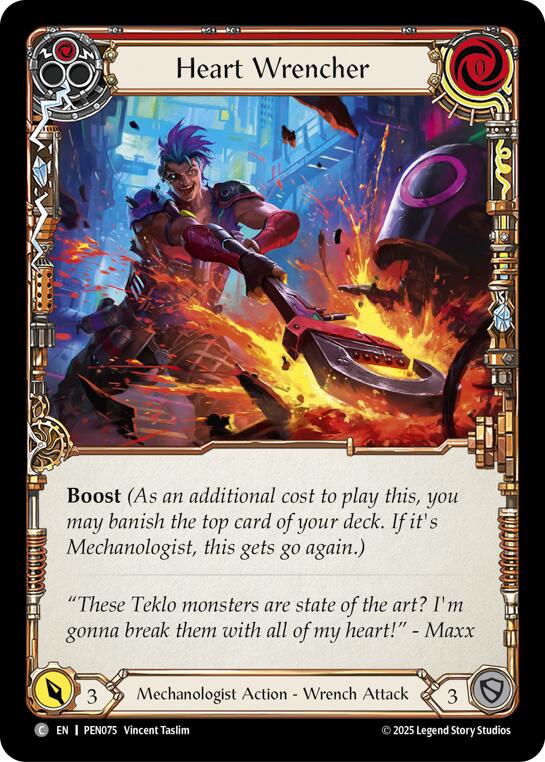 Heart Wrencher (Red) (Regular) [PEN075] (Compendium of Rathe) | Pegasus Games WI