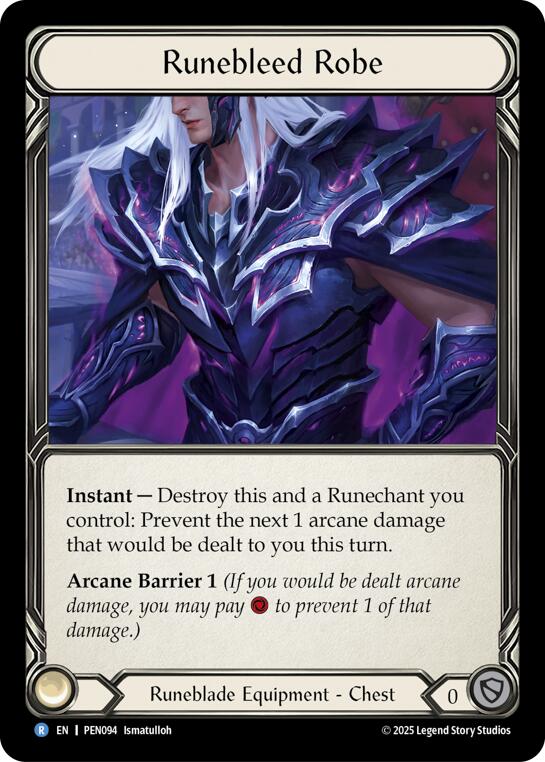 Runebleed Robe [PEN094] (Compendium of Rathe) | Pegasus Games WI