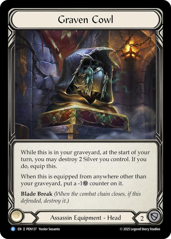 Graven Cowl [PEN137] (Compendium of Rathe) | Pegasus Games WI