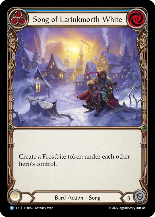 Song Of Larinkmorth White (Blue) (Regular) [PEN150] (Compendium of Rathe) | Pegasus Games WI