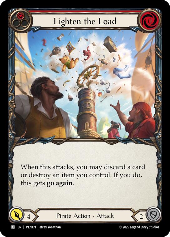 Lighten The Load (Red) (Regular) [PEN171] (Compendium of Rathe) | Pegasus Games WI