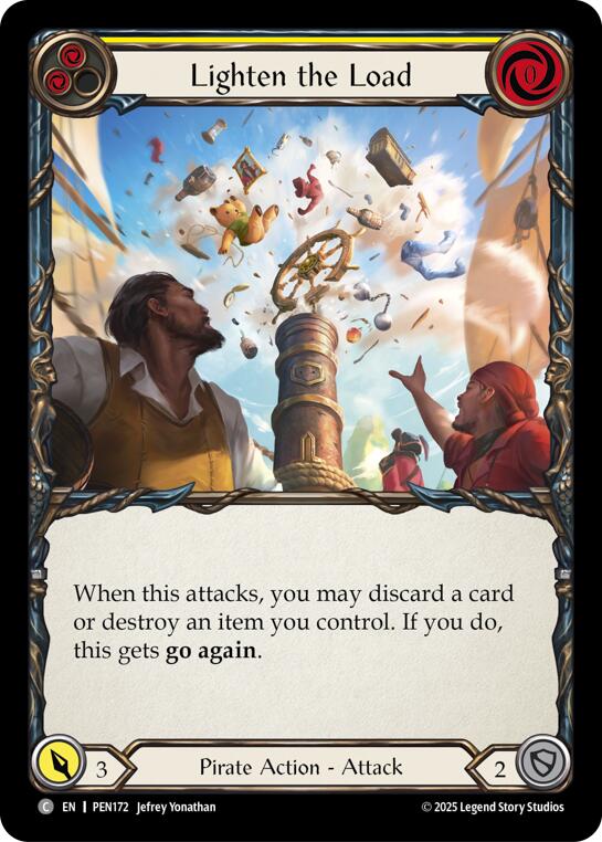 Lighten The Load (Yellow) (Regular) [PEN172] (Compendium of Rathe) | Pegasus Games WI