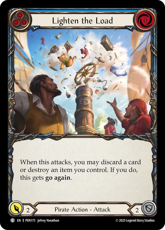 Lighten The Load (Blue) (Regular) [PEN173] (Compendium of Rathe) | Pegasus Games WI