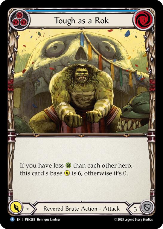 Tough As A Rok (Blue) (Regular) [PEN285] (Compendium of Rathe) | Pegasus Games WI