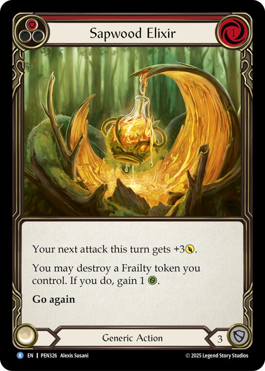 Sapwood Elixir (Red) (Regular) [PEN326] (Compendium of Rathe) | Pegasus Games WI