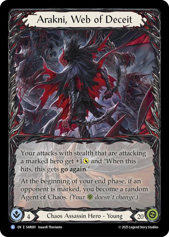 Arakni, Web of Deceit (Extended Art) [SAR001] (GEM Pack 2) | Pegasus Games WI