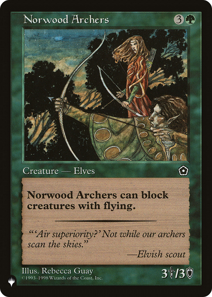 Norwood Archers [The List] | Pegasus Games WI