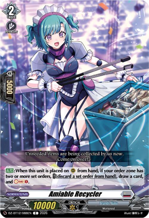 Amiable Recycler (DZ-BT12/088EN) [Chasm of Lost Souls] | Pegasus Games WI