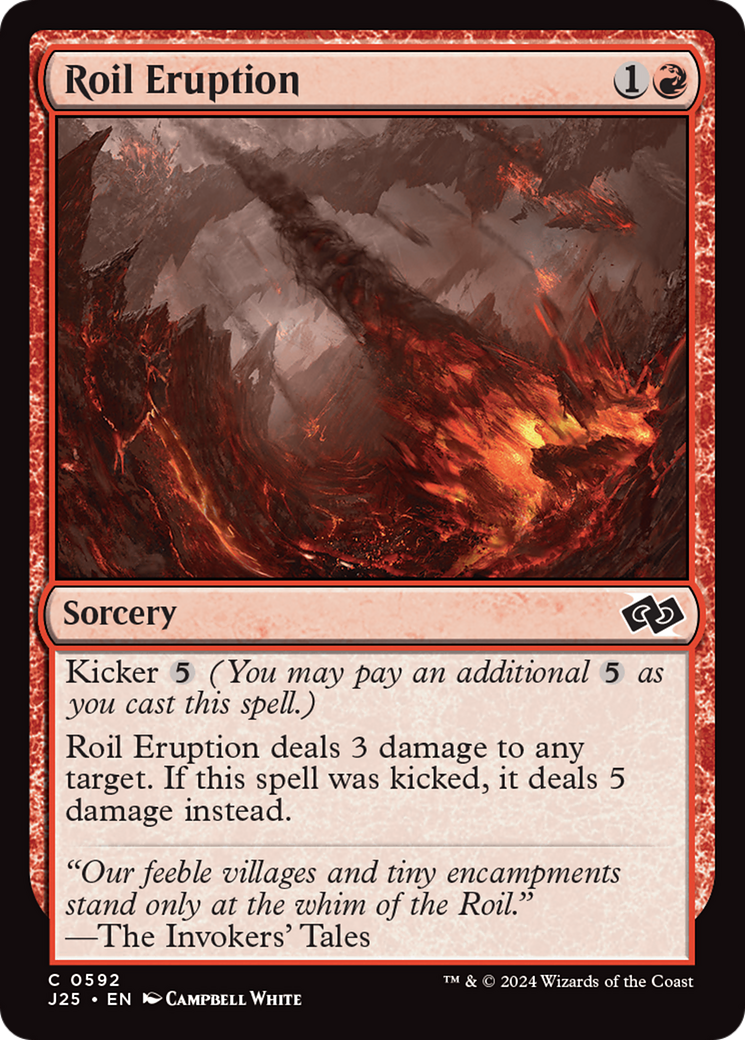 Roil Eruption [Foundations Jumpstart] | Pegasus Games WI