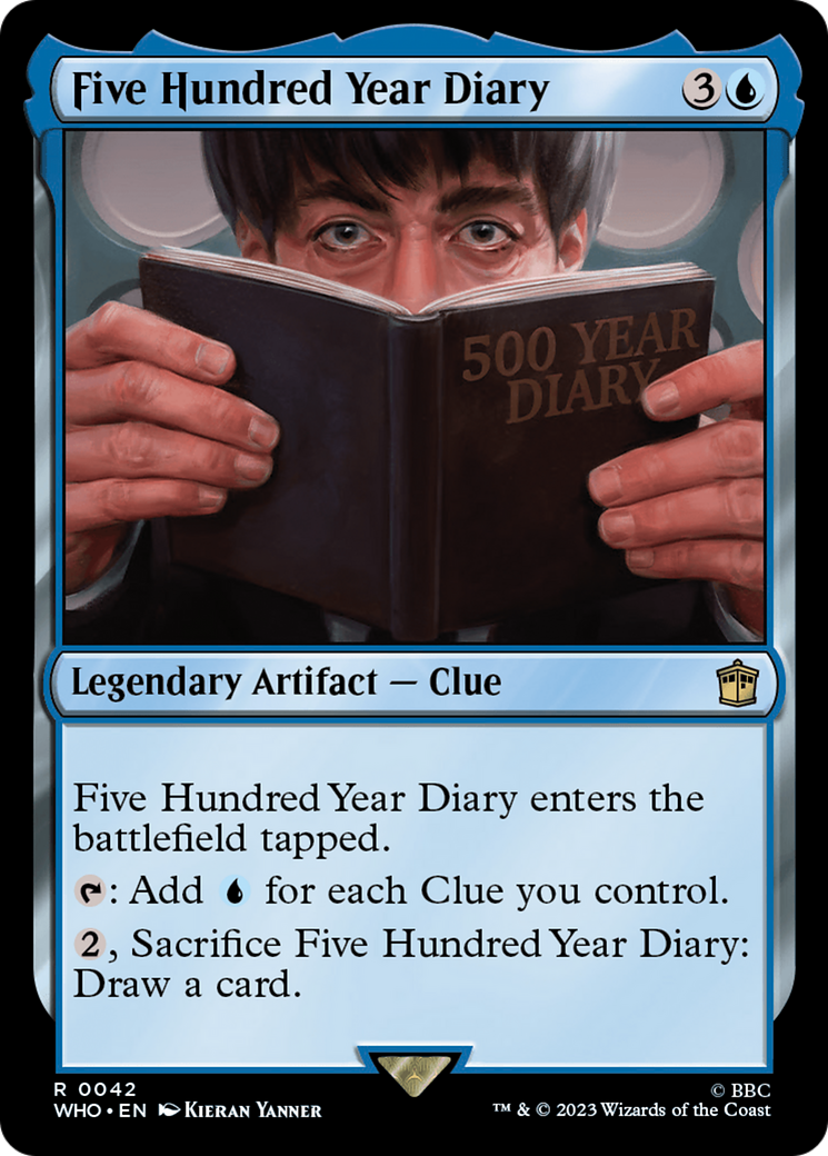 Five Hundred Year Diary [Doctor Who] | Pegasus Games WI