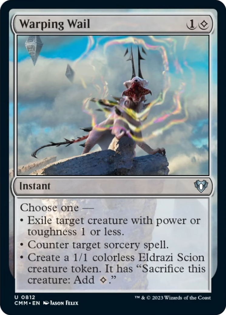 Warping Wail [Commander Masters] | Pegasus Games WI