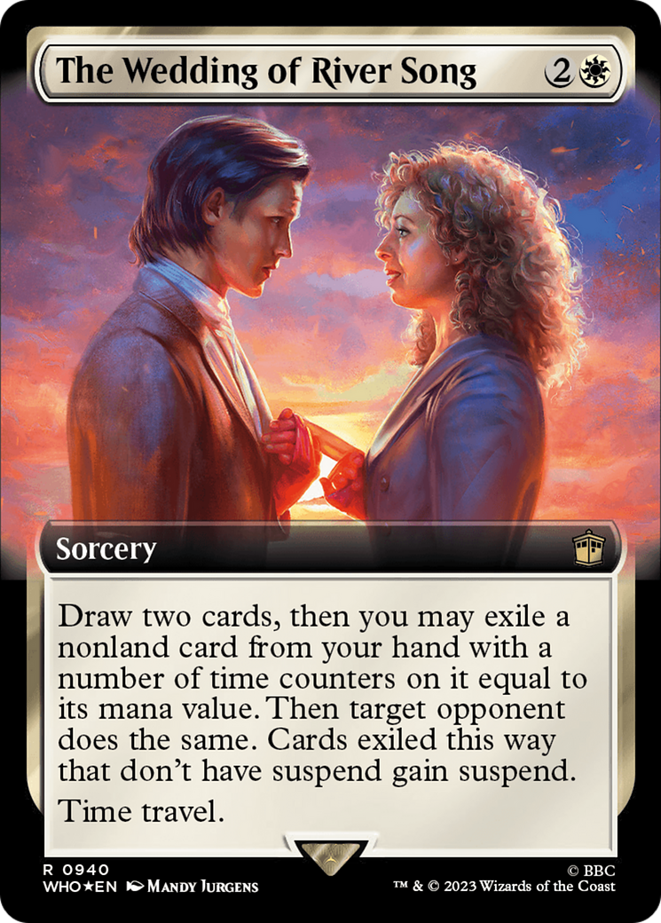 The Wedding of River Song (Extended Art) (Surge Foil) [Doctor Who] | Pegasus Games WI