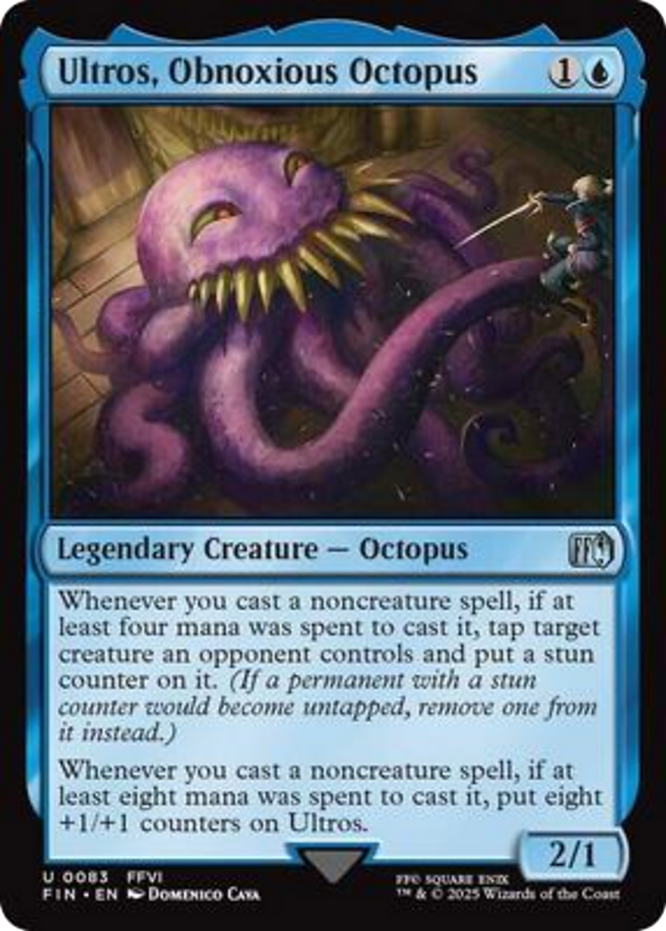 Ultros, Obnoxious Octopus [FINAL FANTASY] | Pegasus Games WI