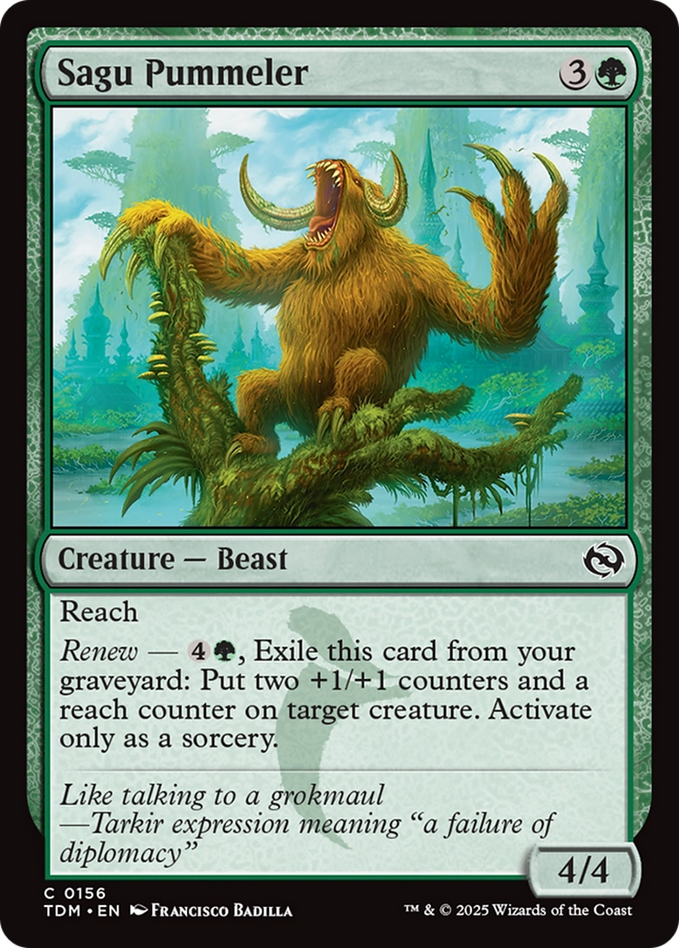 Sagu Pummeler [Tarkir: Dragonstorm] | Pegasus Games WI