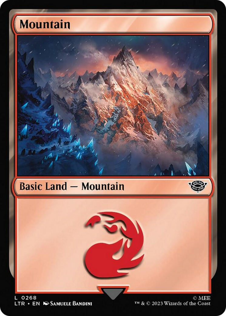 Mountain (268) [The Lord of the Rings: Tales of Middle-Earth] | Pegasus Games WI