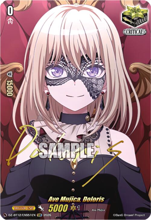 Ave Mujica, Doloris (DZ-BT12/EXS51EN) [Chasm of Lost Souls] | Pegasus Games WI