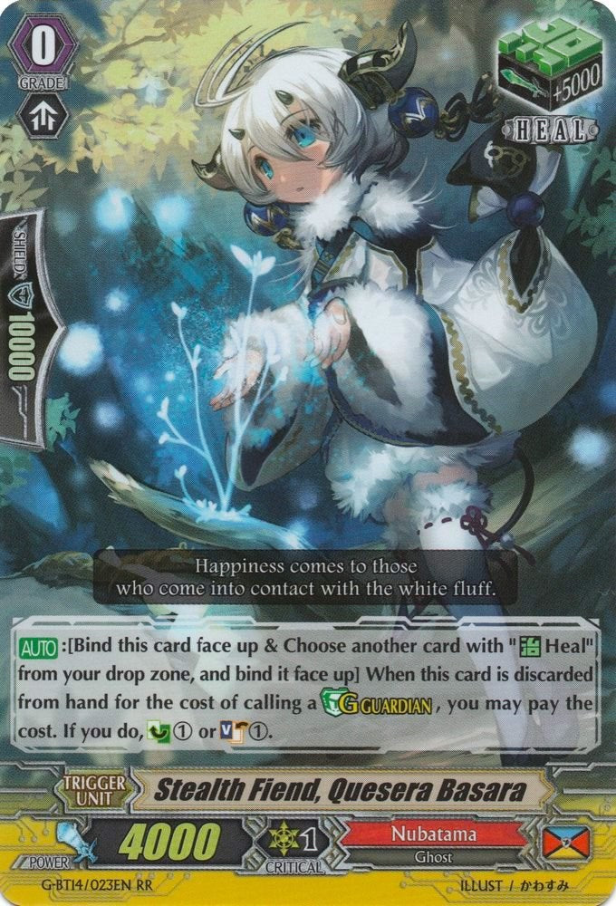 Stealth Fiend, Quesera Basara (G-BT14/023EN) [Divine Dragon Apocrypha] | Pegasus Games WI