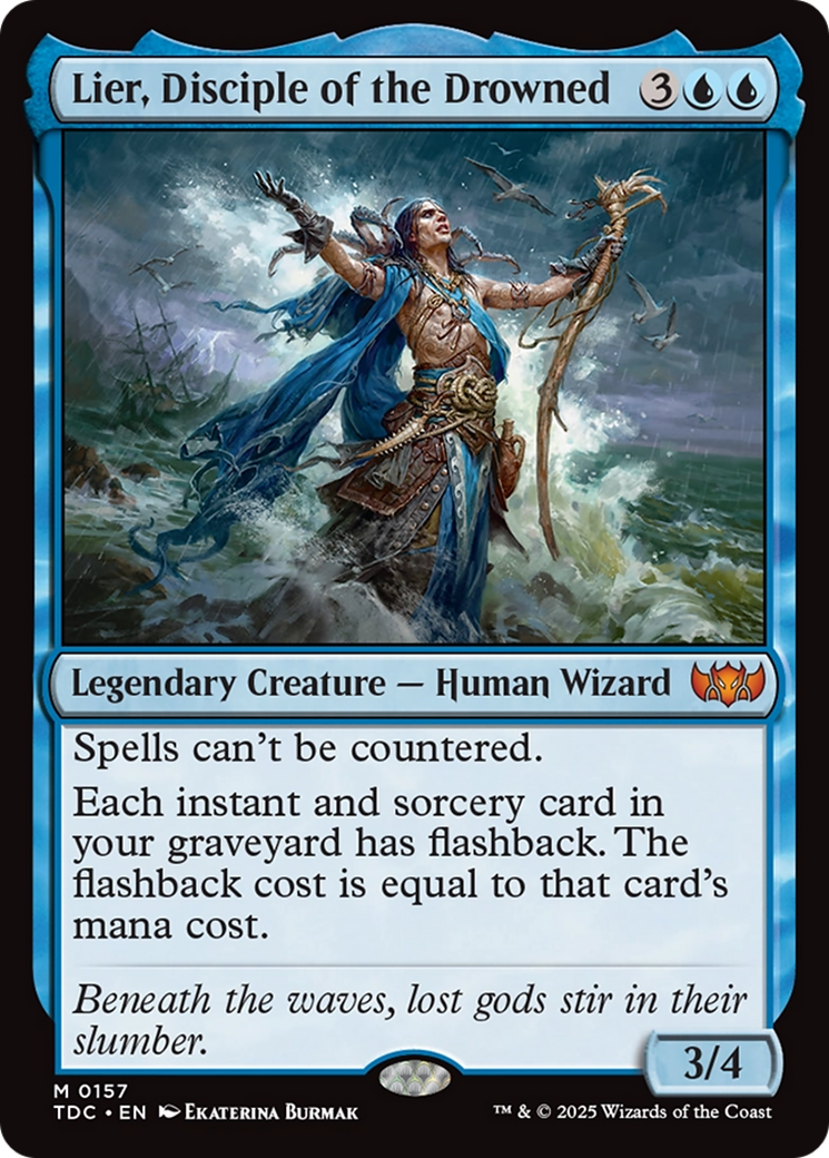 Lier, Disciple of the Drowned [Tarkir: Dragonstorm Commander] | Pegasus Games WI