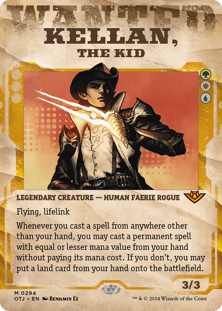 Kellan, the Kid (Showcase) [Outlaws of Thunder Junction] | Pegasus Games WI