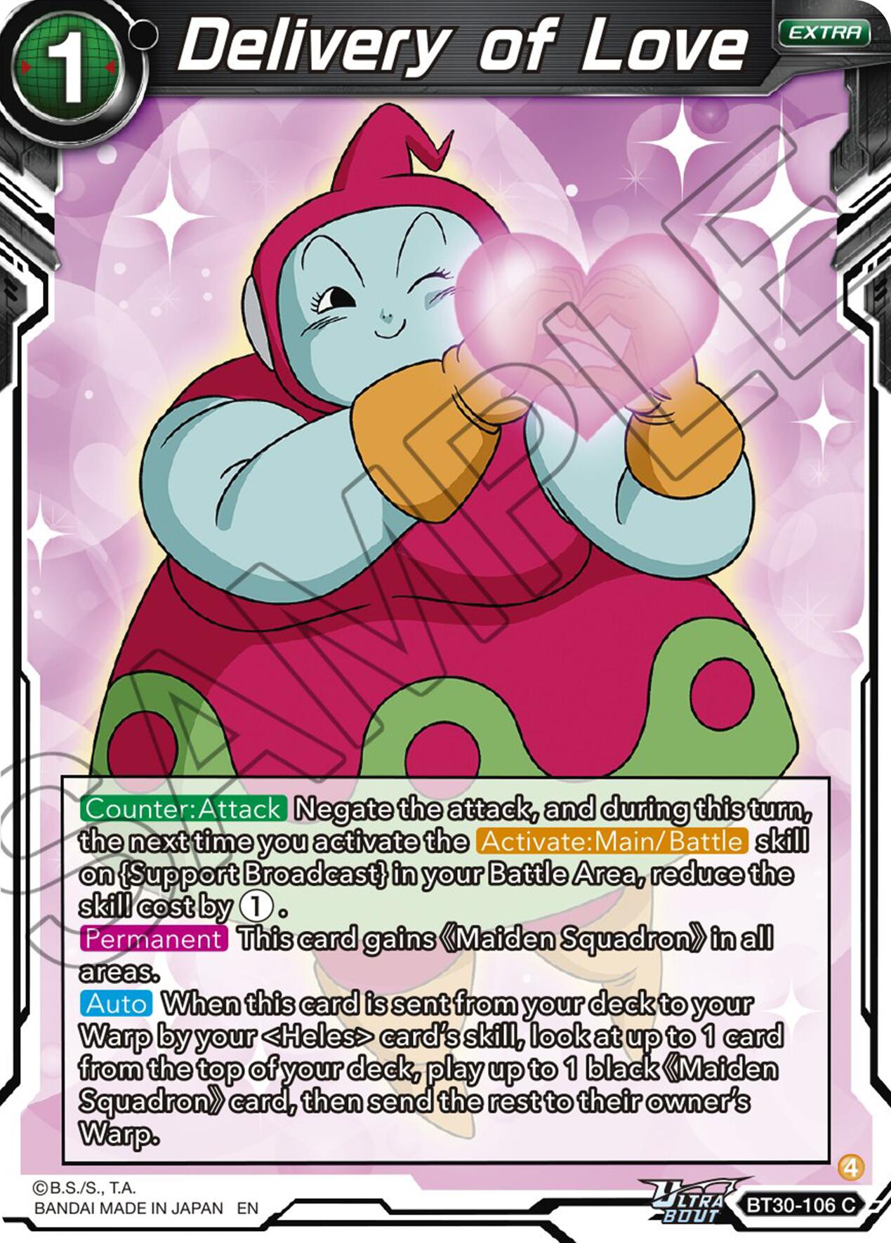 Delivery of Love (BT30-106) [Three Glorious Fighters] | Pegasus Games WI