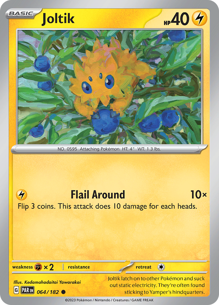 Joltik (064/182) [Scarlet & Violet: Paradox Rift] | Pegasus Games WI