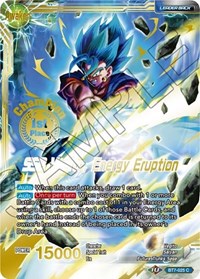 Son Goku & Vegeta // SSB Vegito, Energy Eruption (Championship Final 2019) (1st Place) (BT7-025_PR) [Tournament Promotion Cards] | Pegasus Games WI