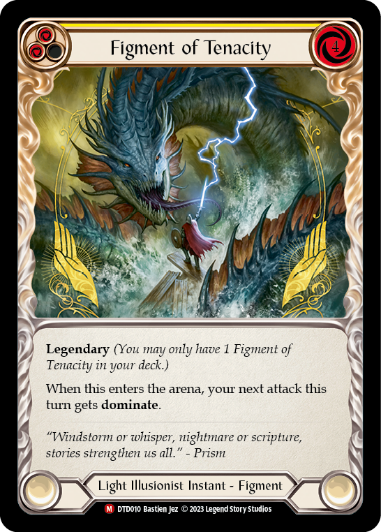 Figment of Tenacity // Metis, Archangel of Tenacity [DTD010] (Dusk Till Dawn) | Pegasus Games WI