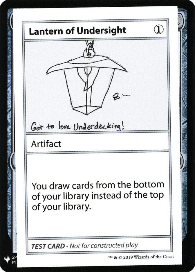 Lantern of Undersight [Mystery Booster Playtest Cards] | Pegasus Games WI
