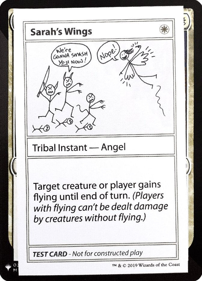 Sarah's Wings [Mystery Booster Playtest Cards] | Pegasus Games WI