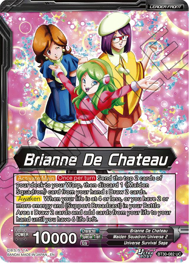 Brianna De Chateau // The 2nd Universe's Witchy Warriors (SLR) (BT30-082) [Three Glorious Fighters] | Pegasus Games WI