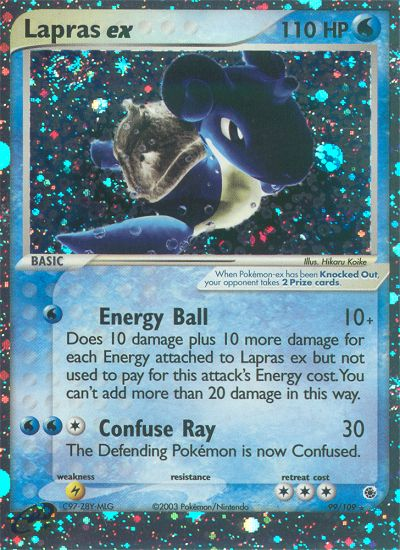 Lapras ex (99/109) [EX: Ruby & Sapphire] | Pegasus Games WI