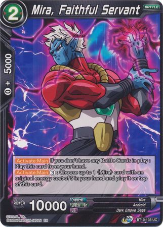 Mira, Faithful Servant (BT10-135) [Rise of the Unison Warrior 2nd Edition] | Pegasus Games WI