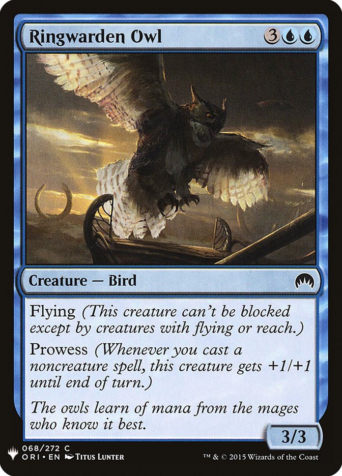Ringwarden Owl [Mystery Booster] | Pegasus Games WI