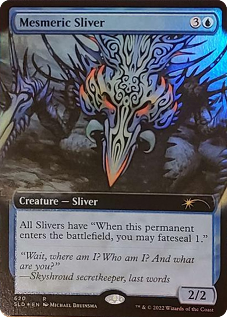 Mesmeric Sliver (Extended Art) [Secret Lair Drop Series] | Pegasus Games WI