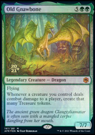 Old Gnawbone [Dungeons & Dragons: Adventures in the Forgotten Realms Prerelease Promos] | Pegasus Games WI