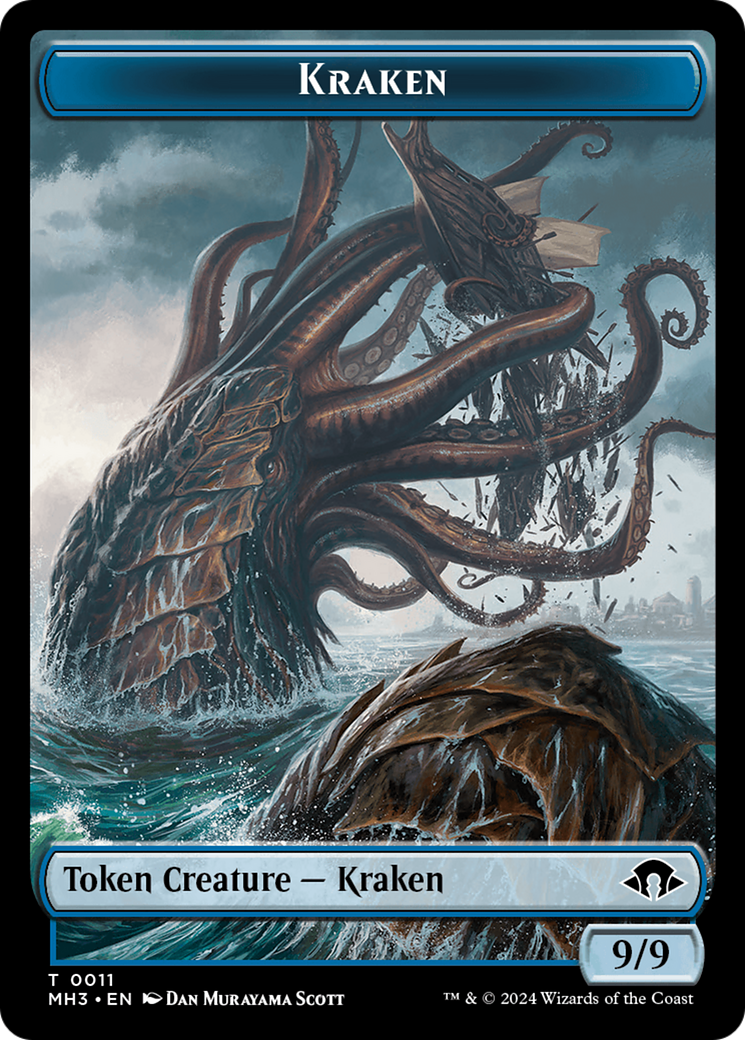 Kraken Token [Modern Horizons 3 Tokens] | Pegasus Games WI