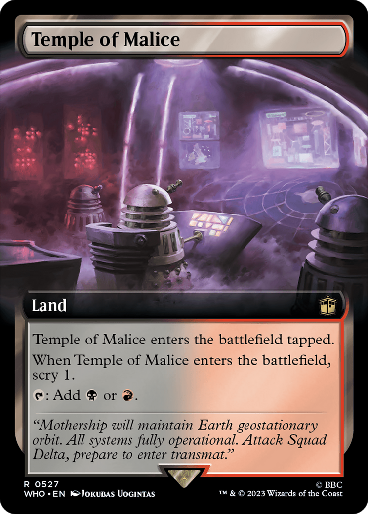 Temple of Malice (Extended Art) [Doctor Who] | Pegasus Games WI