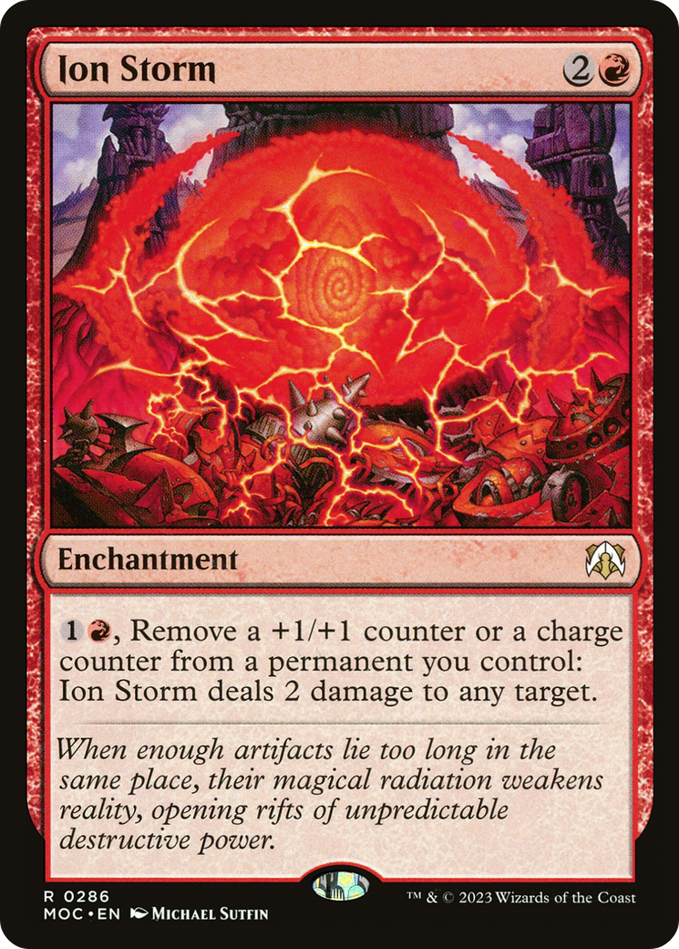 Ion Storm [March of the Machine Commander] | Pegasus Games WI