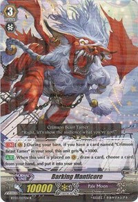 Barking Manticore (BT03/027EN) [Demonic Lord Invasion] | Pegasus Games WI