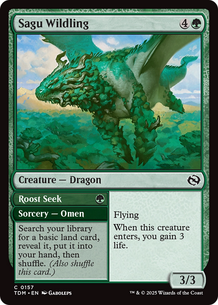Sagu Wildling [Tarkir: Dragonstorm] | Pegasus Games WI