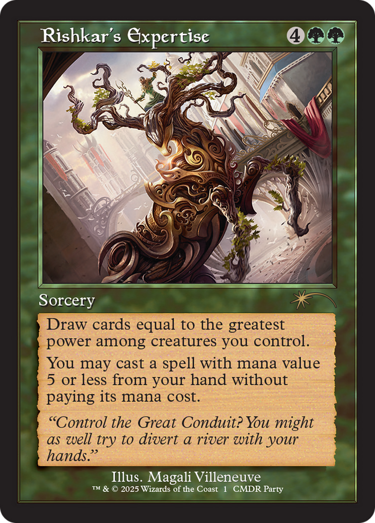 Rishkar's Expertise (Retro Frame) [Wizards Play Network 2025] | Pegasus Games WI