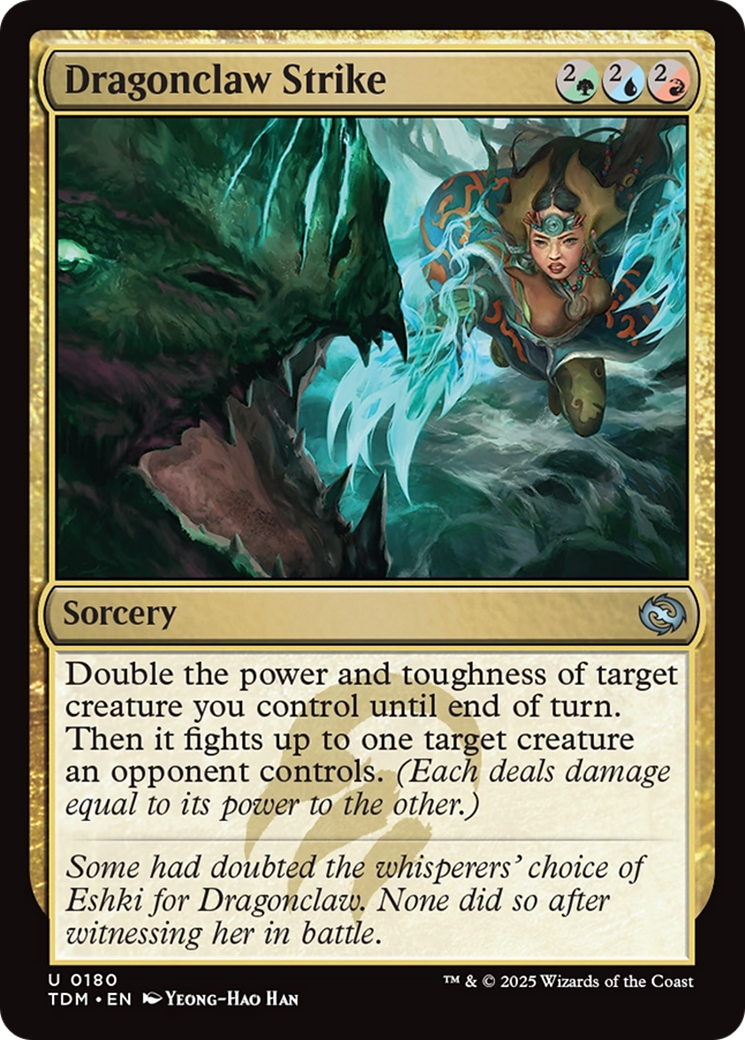 Dragonclaw Strike [Tarkir: Dragonstorm] | Pegasus Games WI