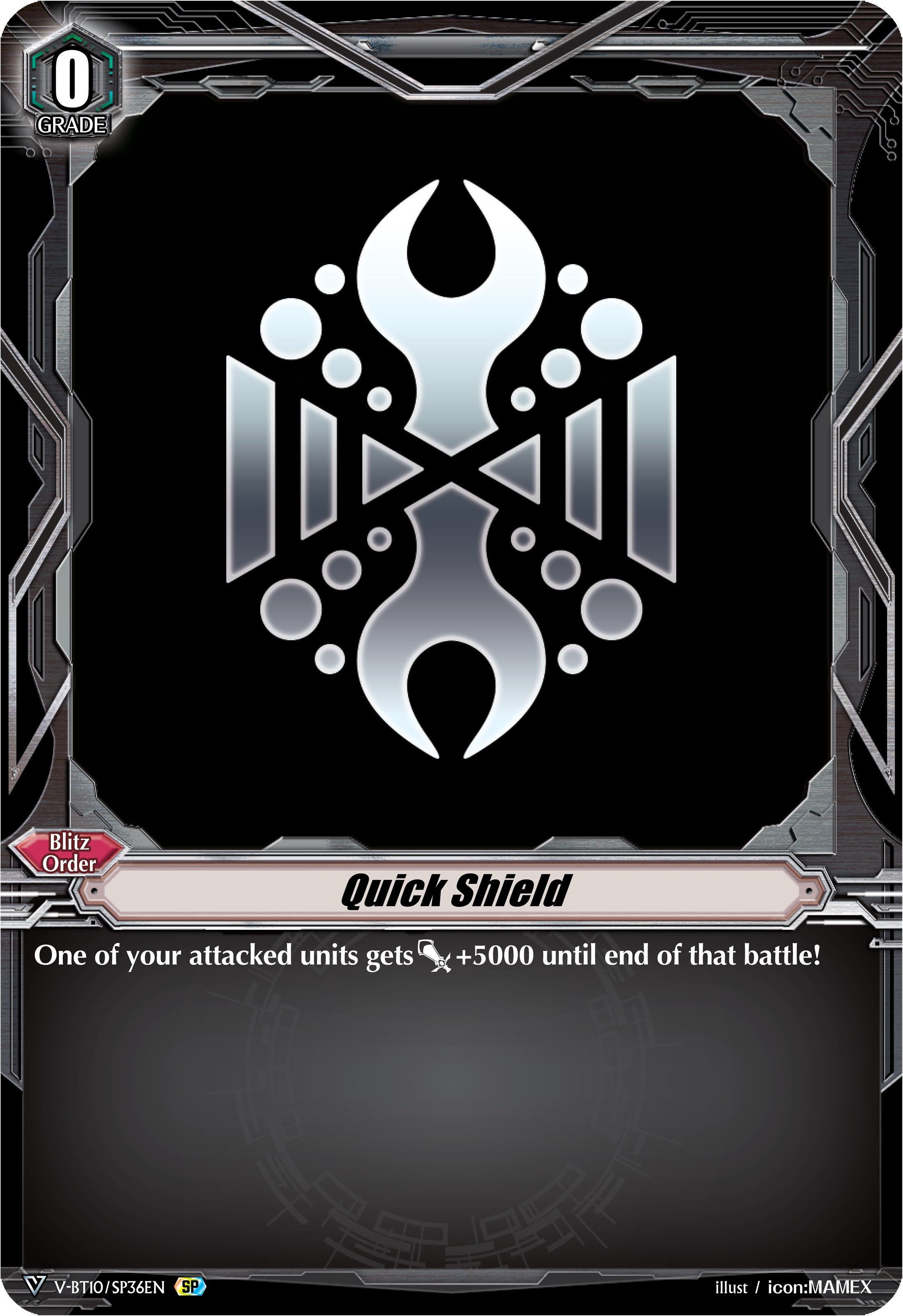 Quick Shield (Megacolony) (V-BT10/SP36EN) [Phantom Dragon Aeon] | Pegasus Games WI