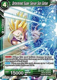 Determined Super Saiyan Son Gohan (Foil Version) (P-016) [Promotion Cards] | Pegasus Games WI